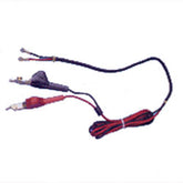 Fluke Networks P3218-234 Line Cord with Angled Bed-of-Nails Clips